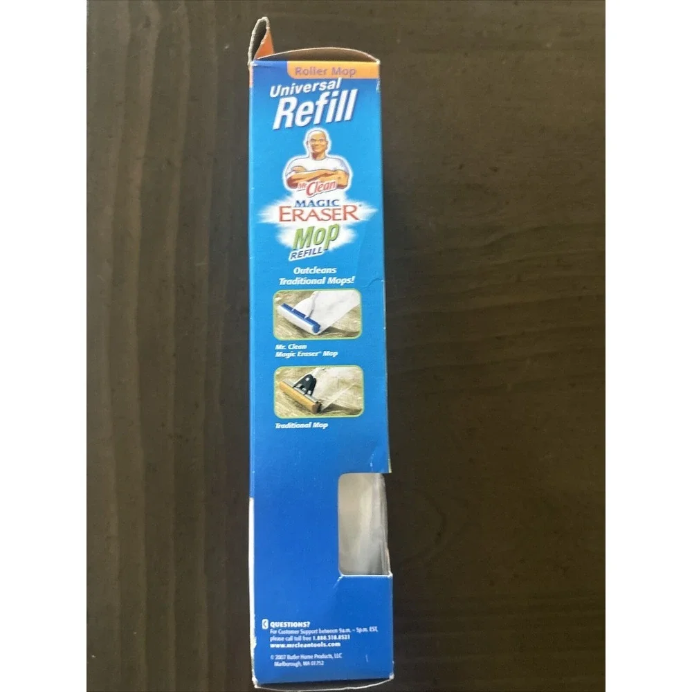 Mr. Clean Magic Eraser Roller Mop‎ Universal Refill Type B New